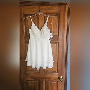 Xtraordinary White Cocktail Dress, Size 1